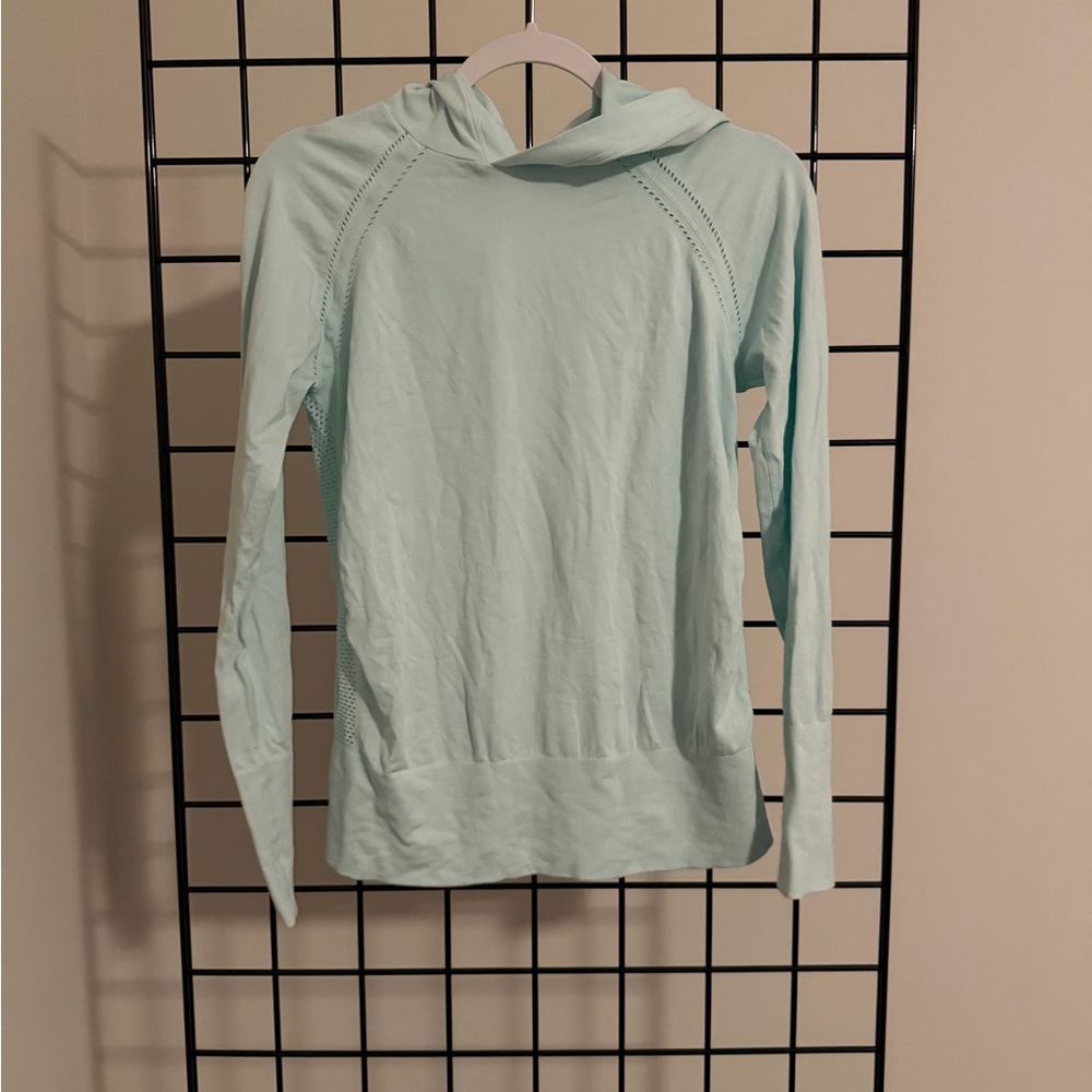 Fabletics Mint Green Hoodie Sweatshirt